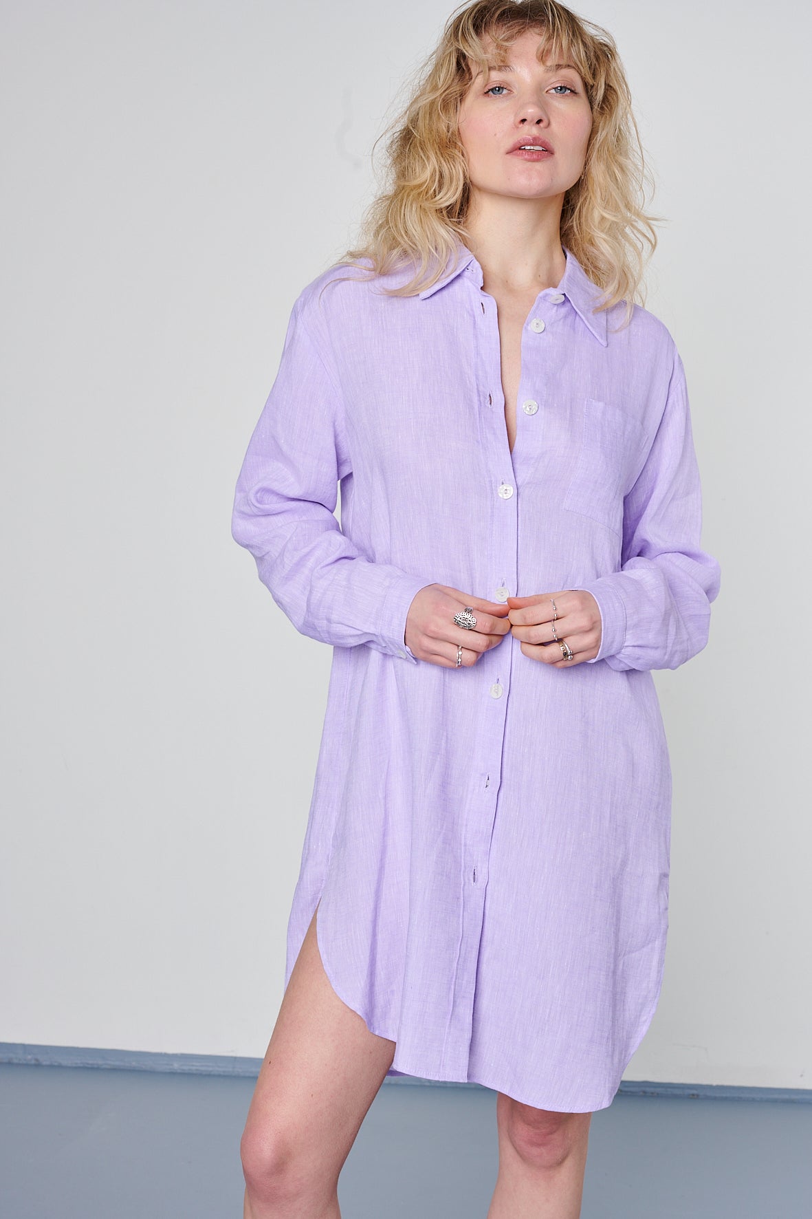 Blouse Dress - linen