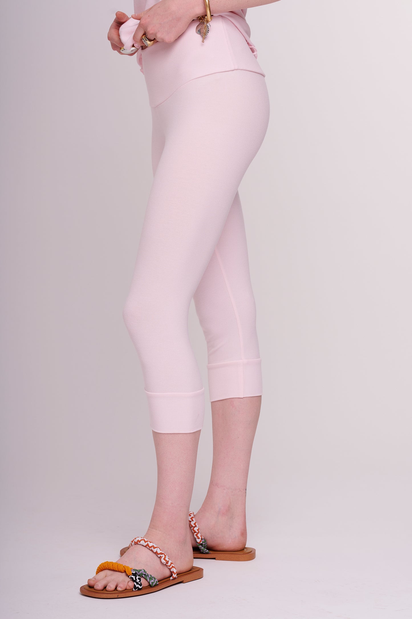 soft rib leggings
