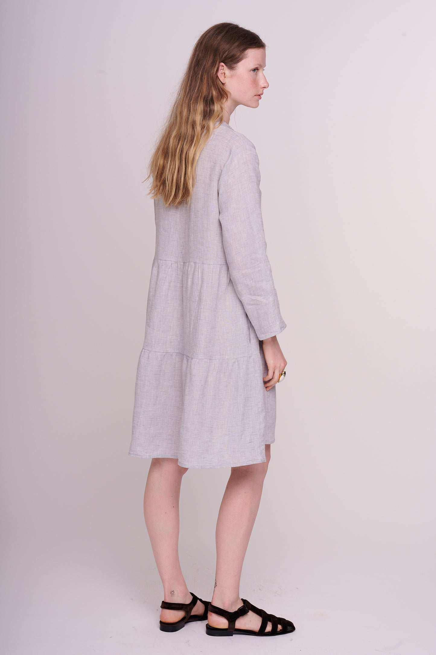 linen dress with pockets