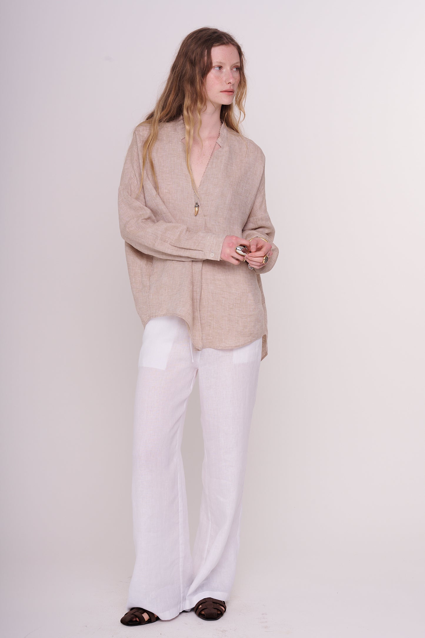 linen blouse