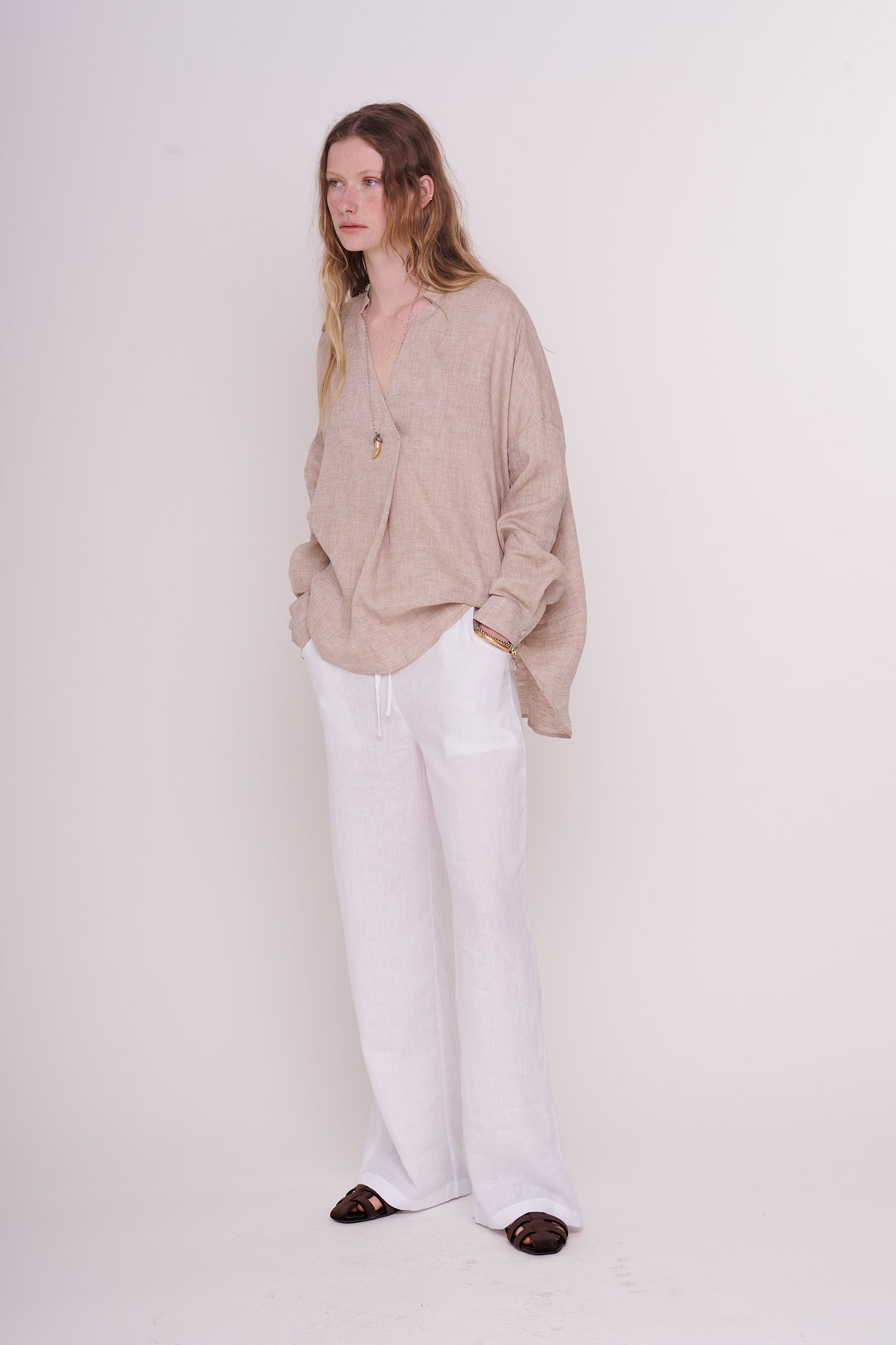 linen blouse