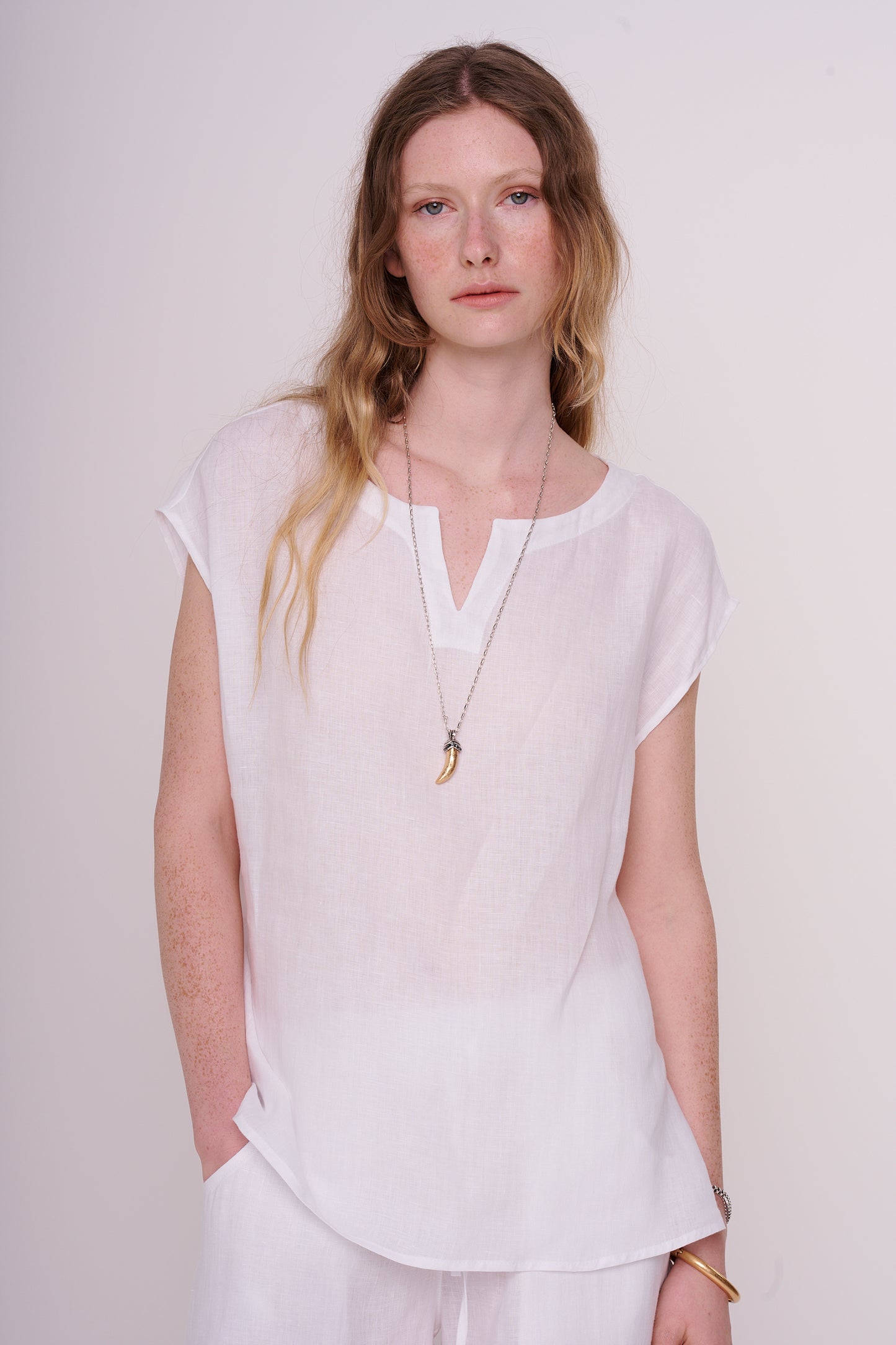 linen blouse