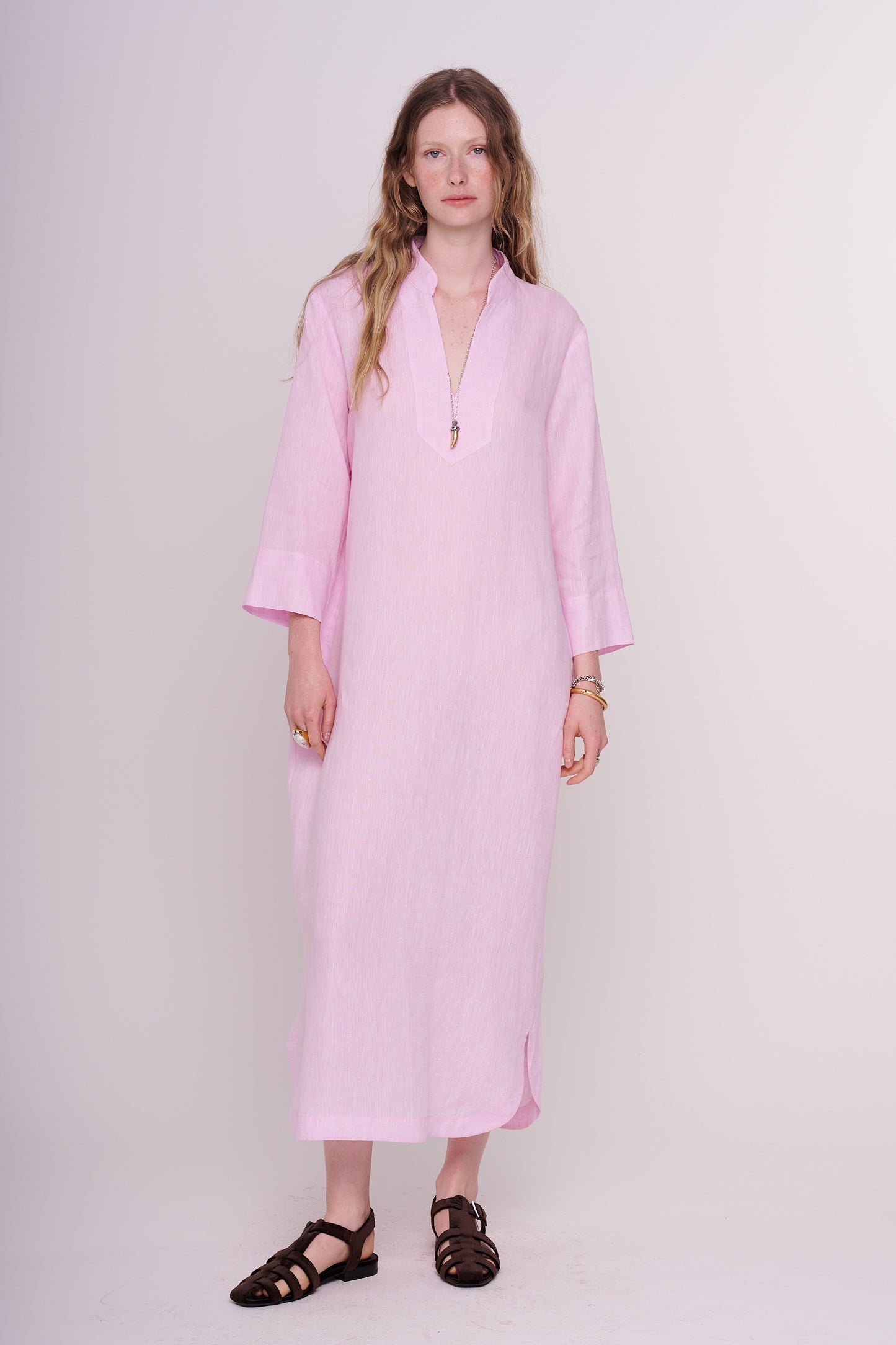 linen tunic dress