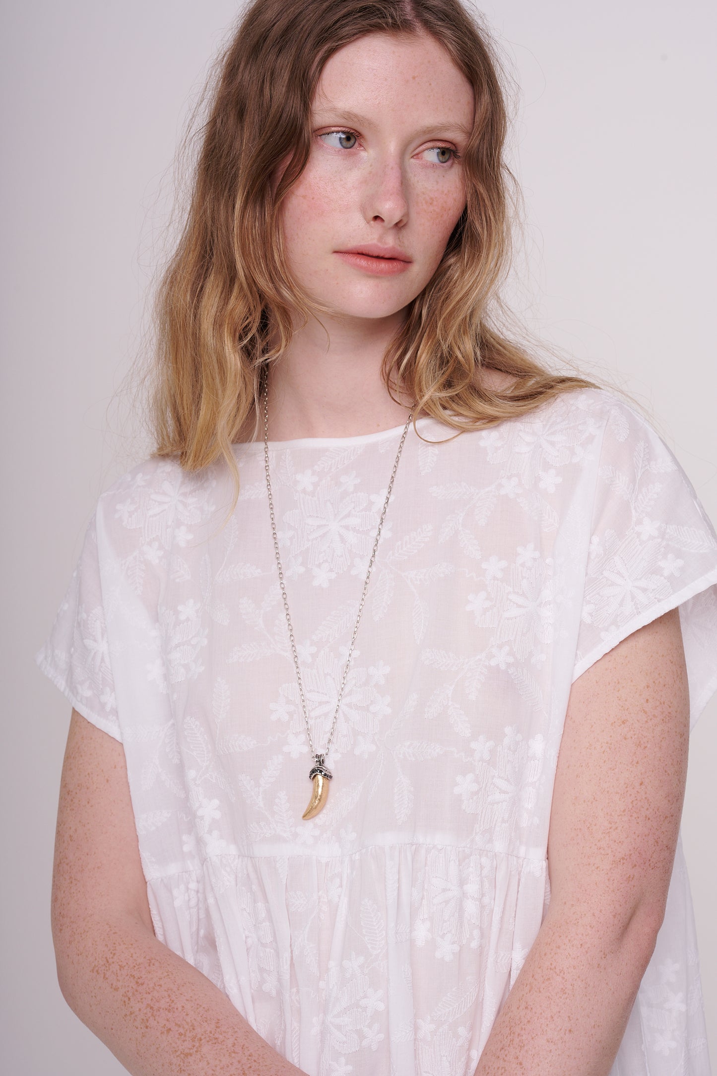 woven cotton dress