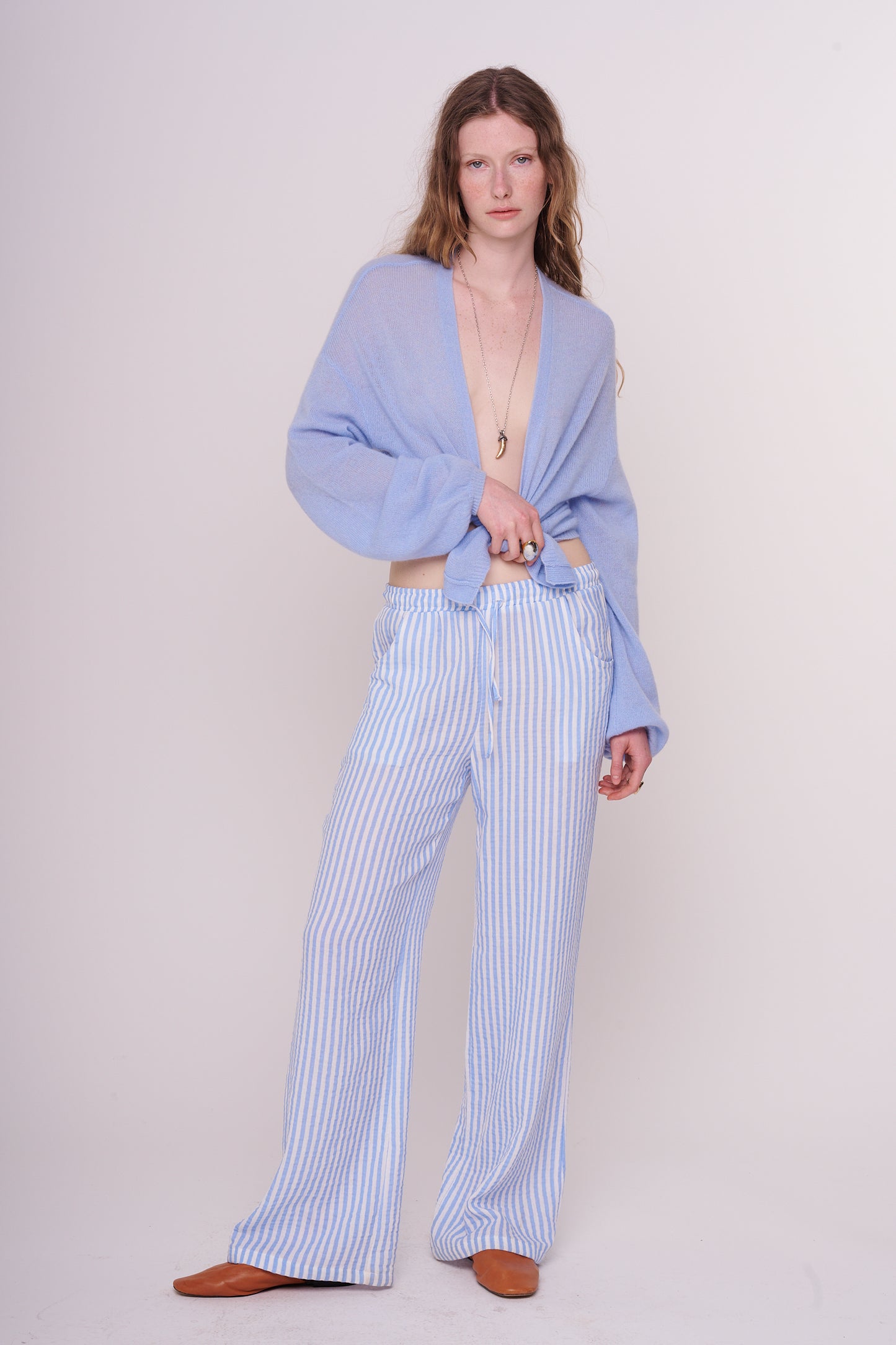 cashmere cardigan