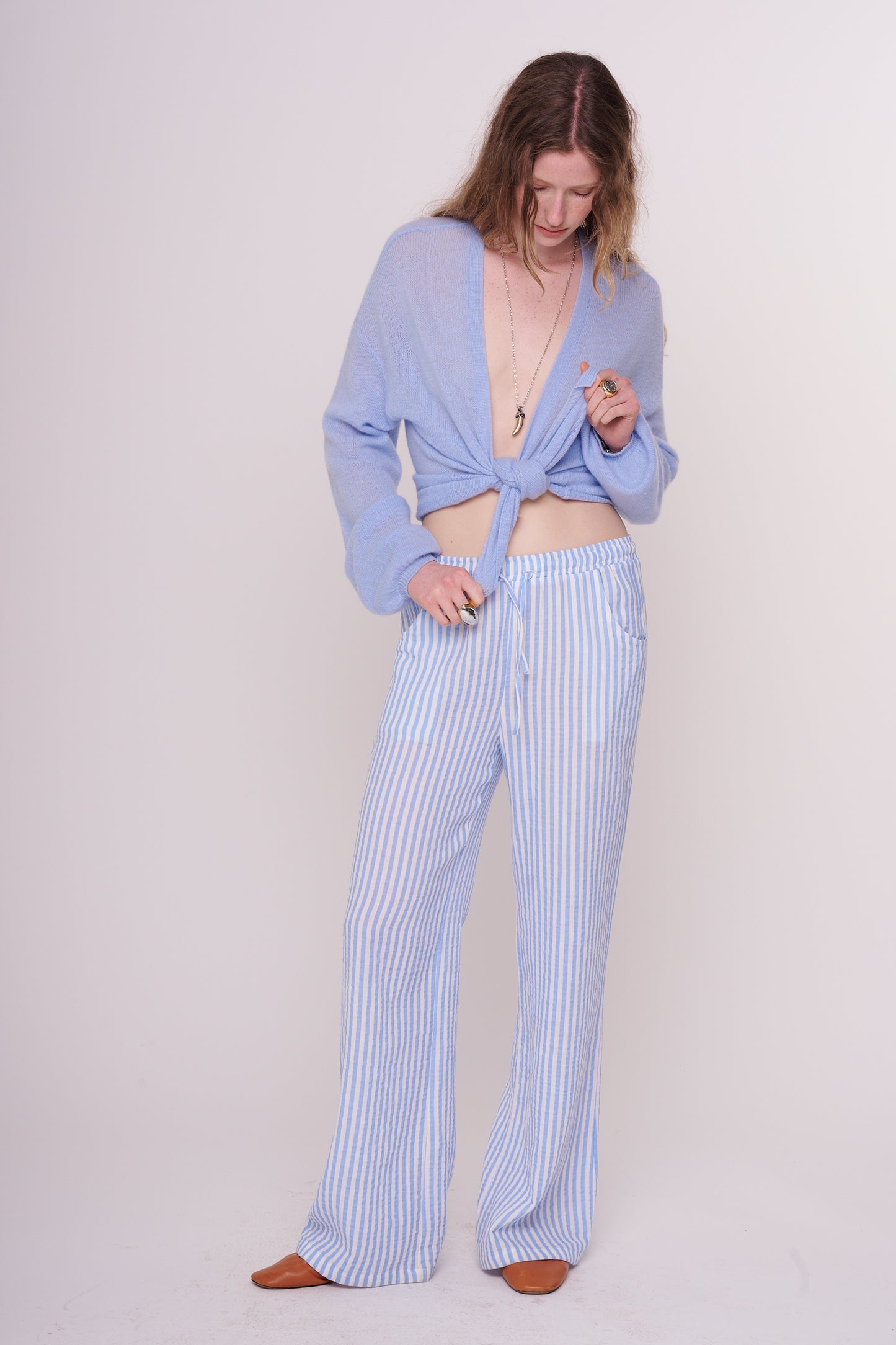 cashmere cardigan