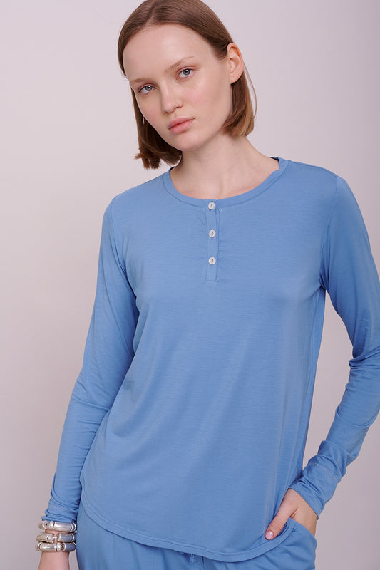 * micro modal shirt with buttons