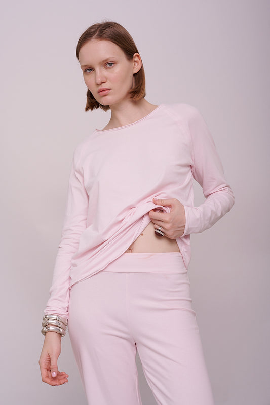 * organic cotton straight pants