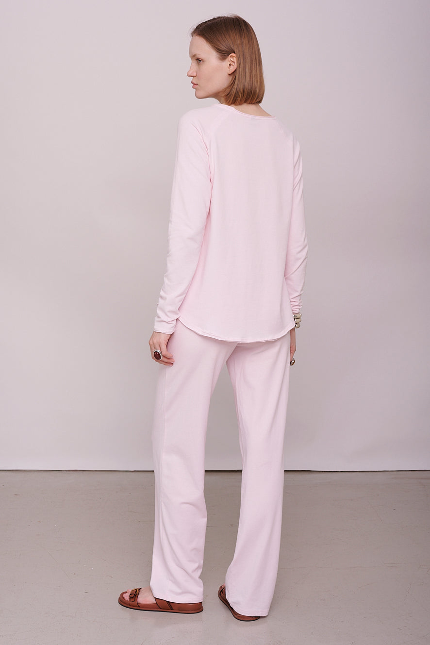 * organic cotton straight pants