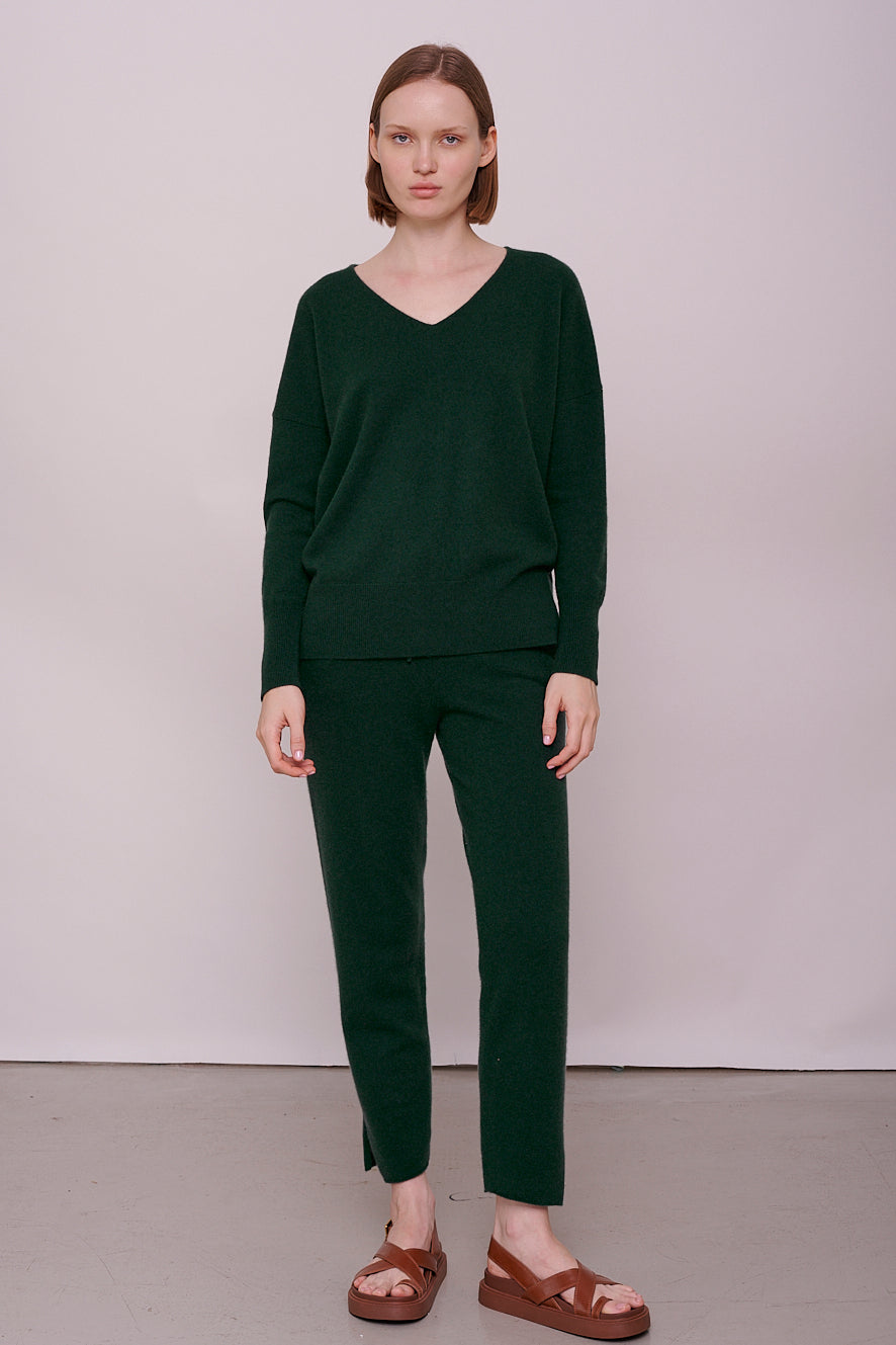 * cashmere jumper v-neck