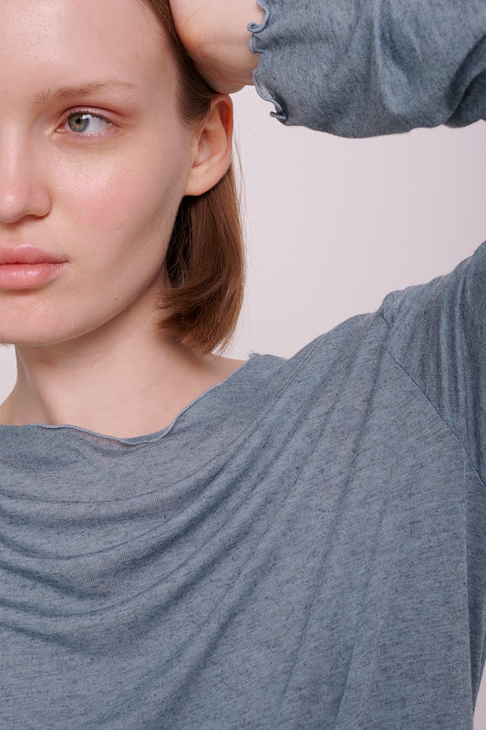 * body cashmere shirt round neck