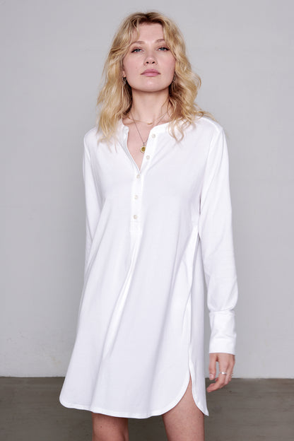 Longshirt with buttons - Organic Cotton