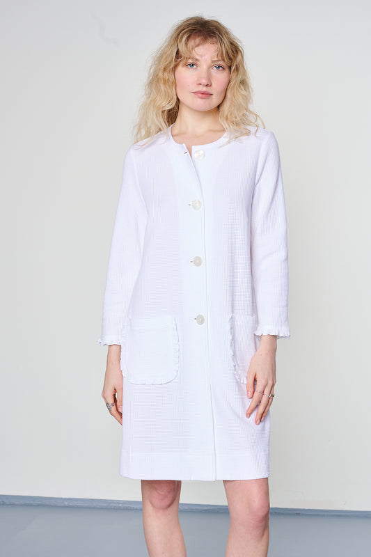 - Robe bio cotton Waffelpique BASIC COLLECTION