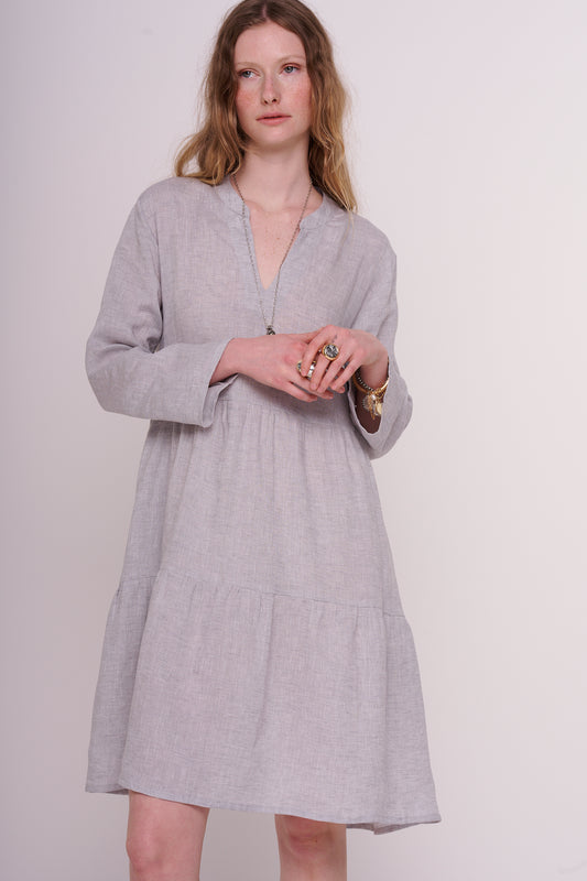 linen dress with pockets