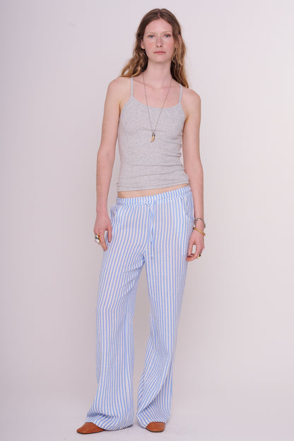 woven cotton pants