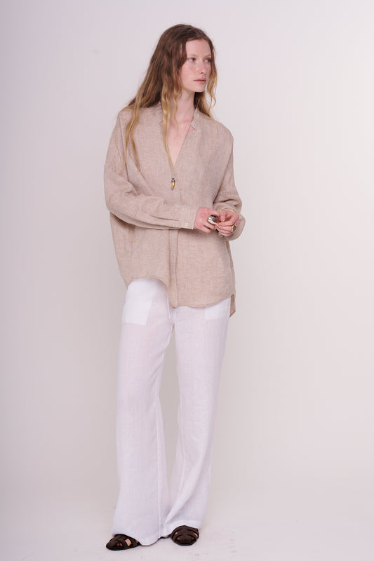 linen blouse