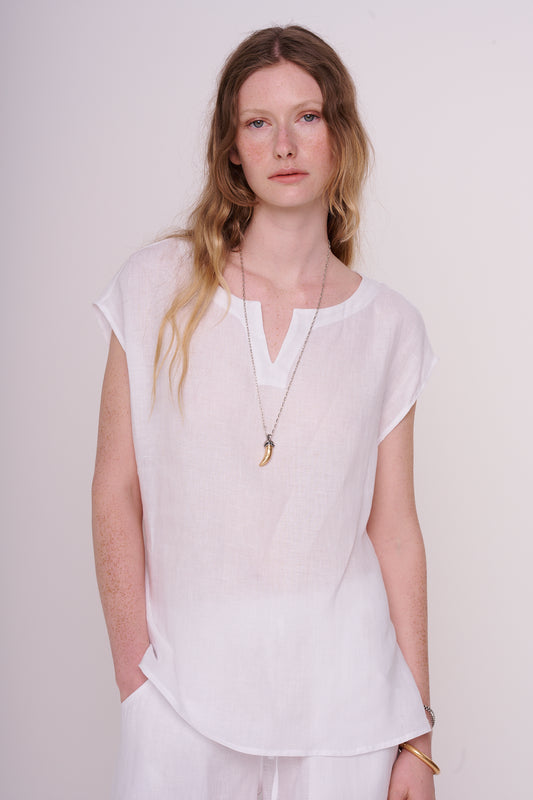 linen blouse