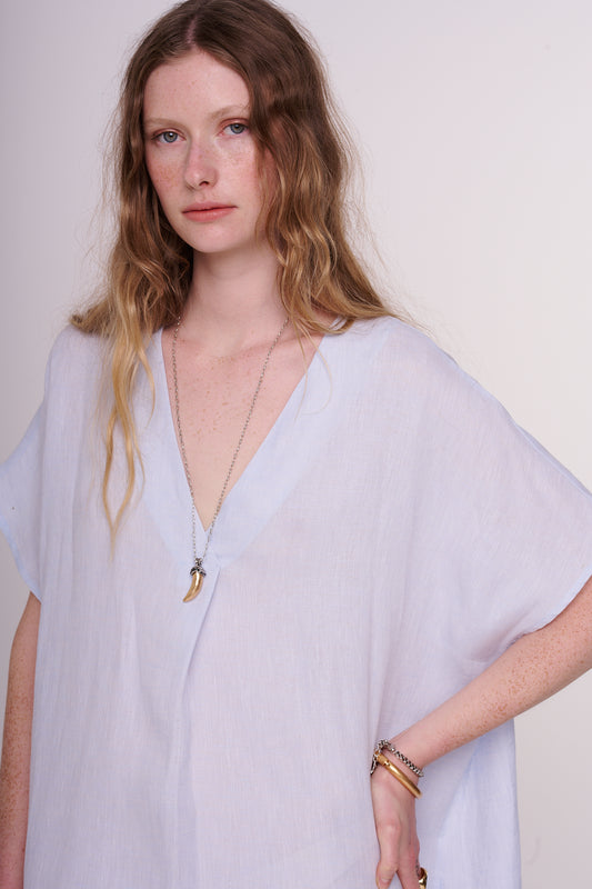 linen tunic dress