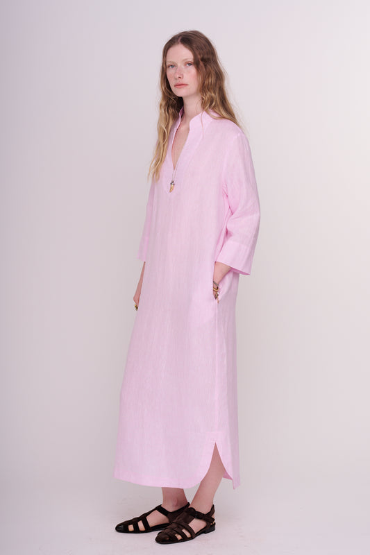 linen tunic dress