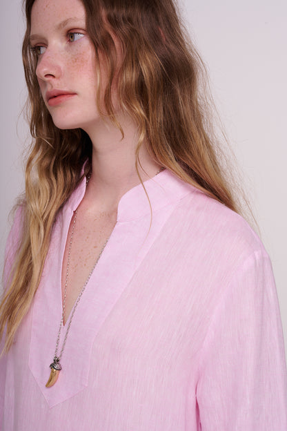 linen tunic dress