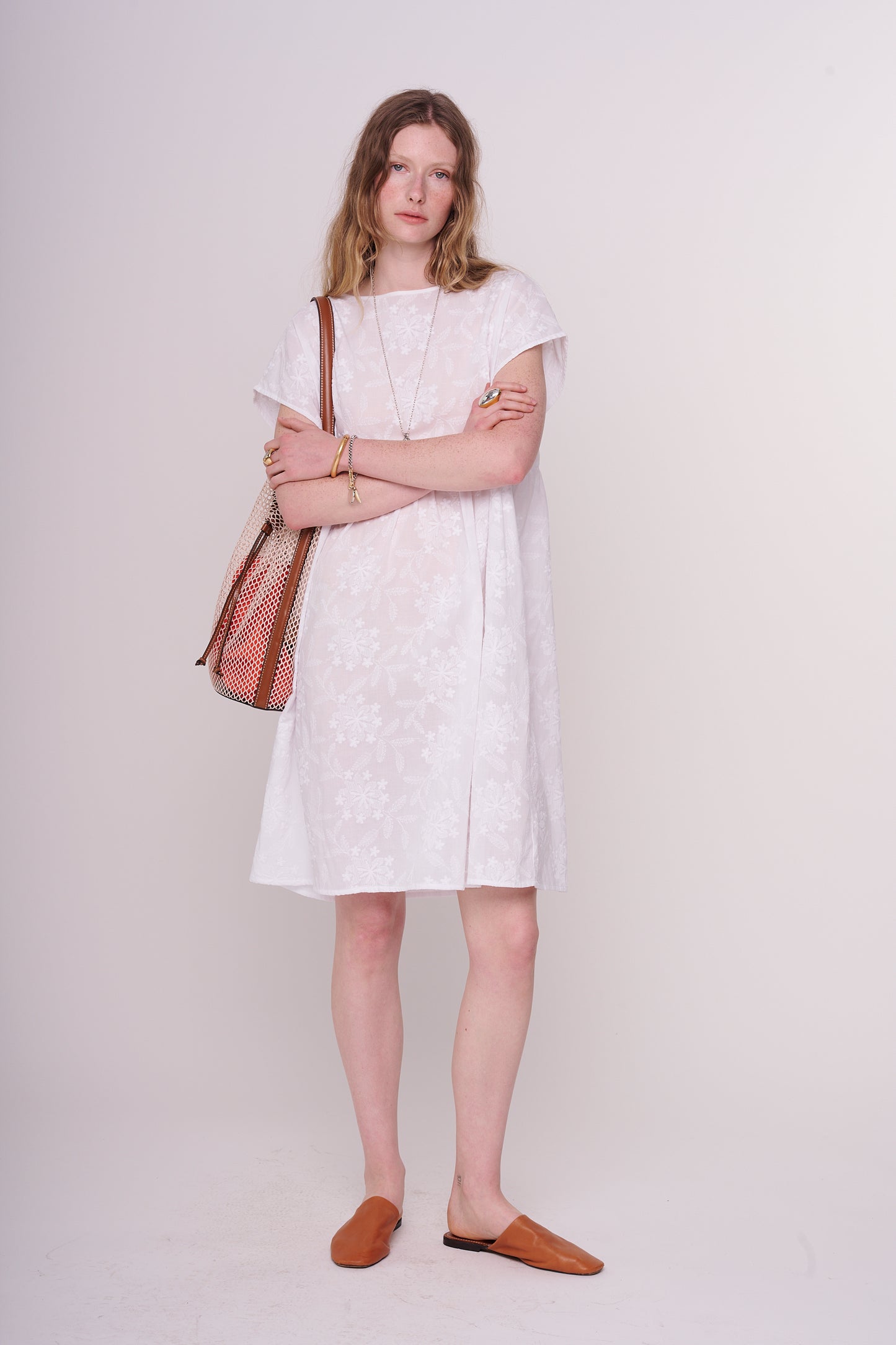 woven cotton dress