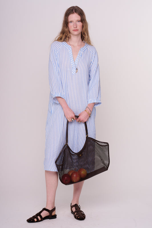 woven cotton dress