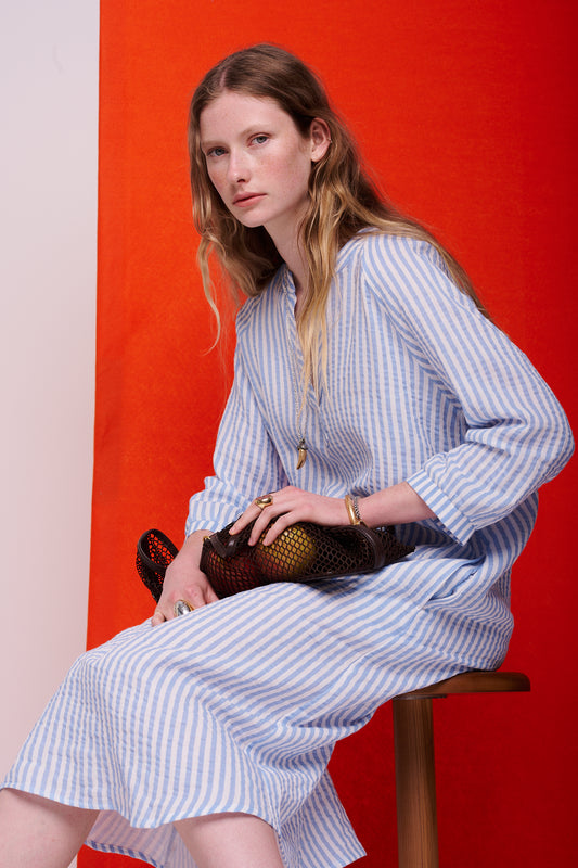 woven cotton dress