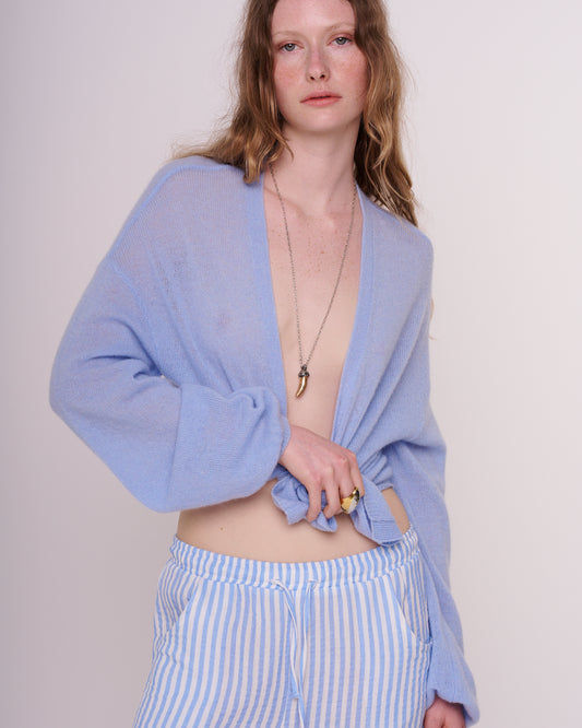 * cashmere cardigan