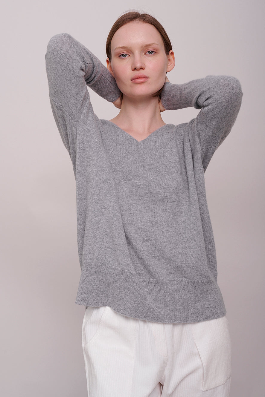 cashmere jumper v-neck