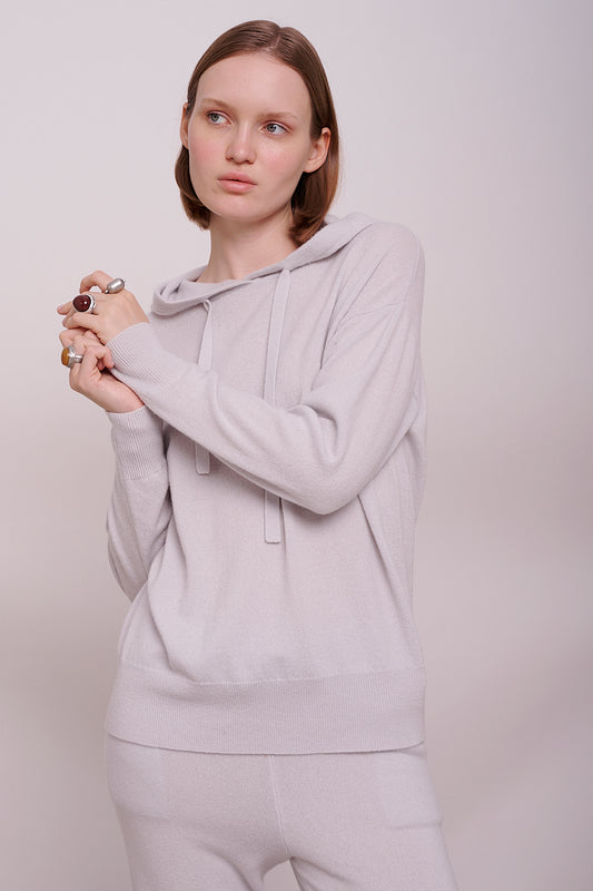 * cashmere hoodie